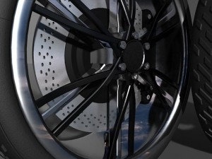 car wheels collection Model 3D