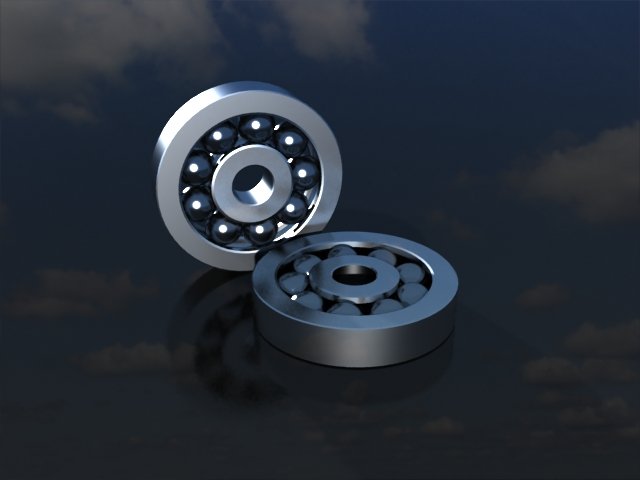 bearings 3D Model .c4d .max .obj .3ds .fbx .stl .blend 