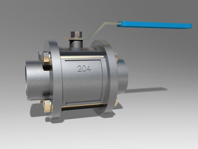 ball faucet 3D 模型 .c4d .max .obj .3ds .fbx .stl .blend 