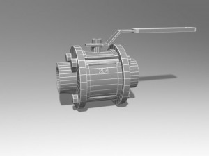 ball faucet 3D 模型