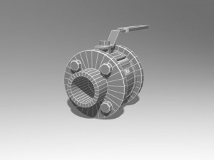ball faucet 3D 模型