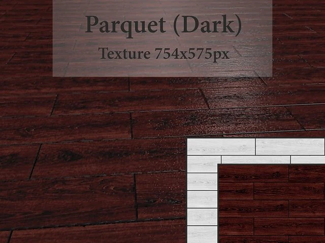 parquet oscuro Texturas CG .c4d .max .obj .3ds .fbx .stl .blend 
