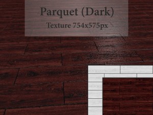 parquet dark CG Tekstury