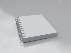 small black notepad Model 3D