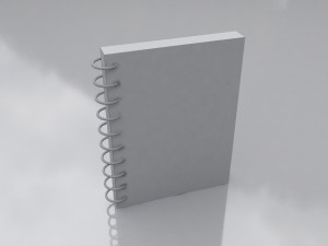 small black notepad Model 3D
