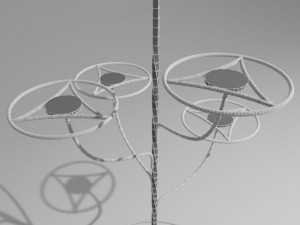 support for flowers 3D Model