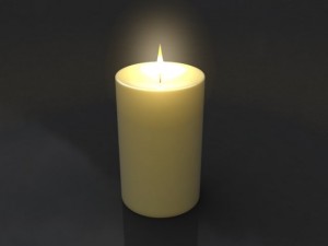 candle Model 3D