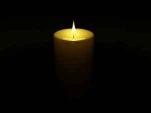 candle 3D Model