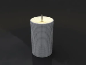 candle 3D Model