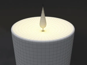 candle 3D Model