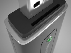 md300 sony ericsson mobile broadband usb modem 3D Model