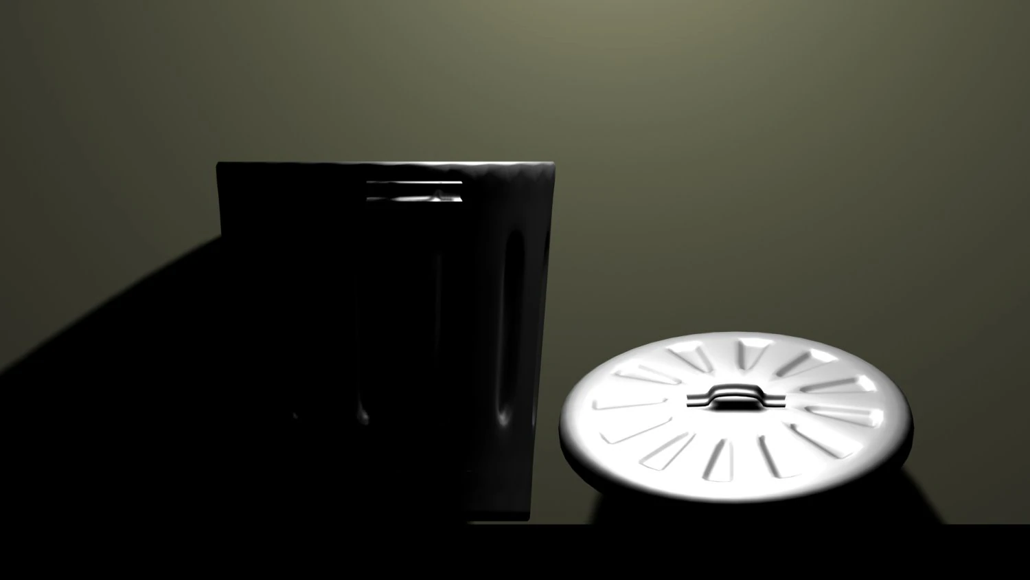 dustbin 3D Model .c4d .max .obj .3ds .fbx .stl .blend 