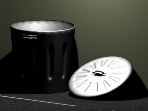 dustbin Modello 3D