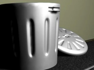 dustbin 3D Model