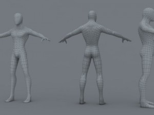 spiderman character rigged  textured Modèle 3D
