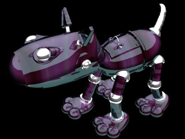 cachorro Modelo 3D .c4d .max .obj .3ds .fbx .stl .blend 