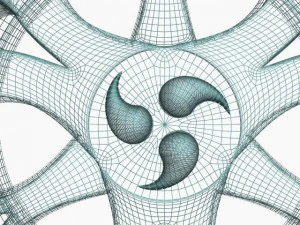 wheel center member 3D Model