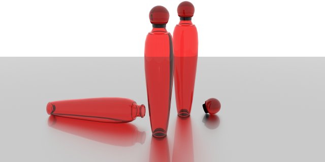 health bottle 3D Модель .c4d .max .obj .3ds .fbx .stl .blend 