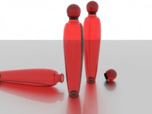 health bottle Modèle 3D