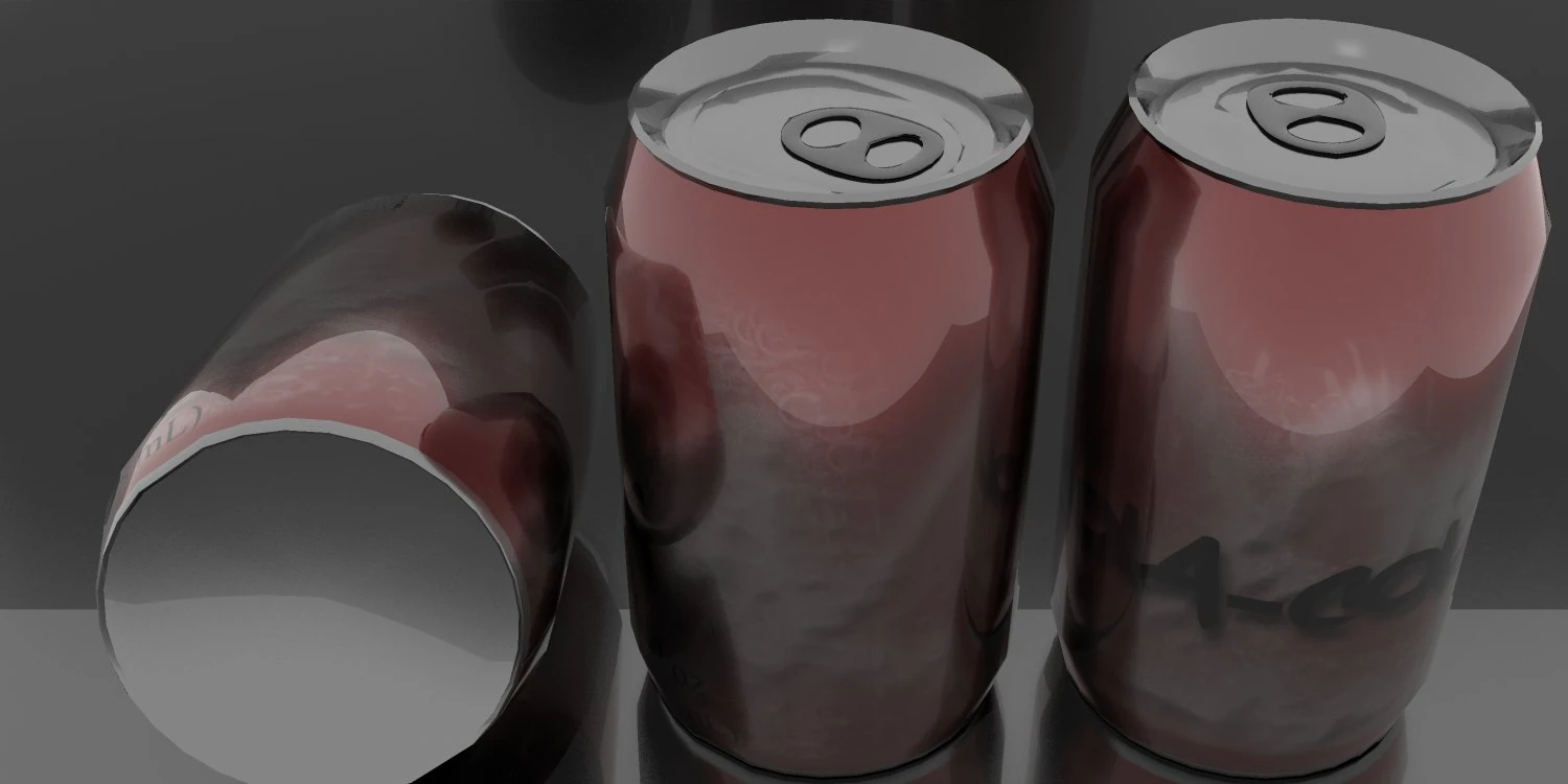 aluminum drink can 3D Model .c4d .max .obj .3ds .fbx .stl .blend 