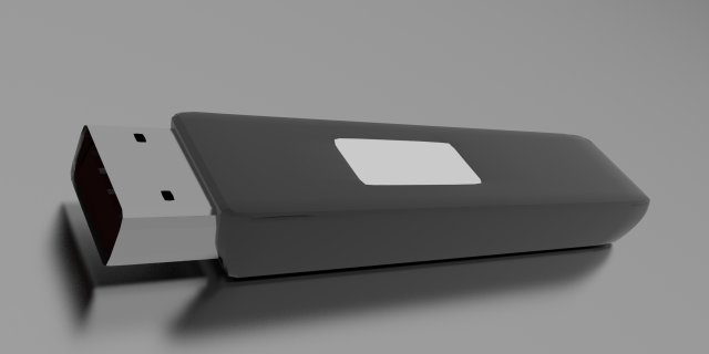 usb thumb drive 3D-Modell .c4d .max .obj .3ds .fbx .stl .blend 