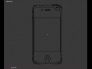 iphone 4 Model 3D