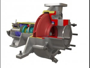 bomba de baixa velocidade Modelo 3D