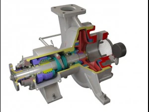 bomba de baixa velocidade Modelo 3D