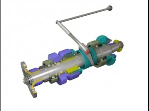 bomba de baixa velocidade Modelo 3D
