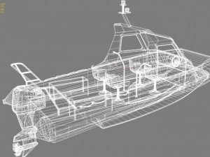 seaworthy boat stringer550r 3D Model
