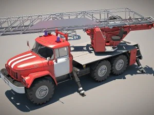 carro de bombeiros Modelo 3D