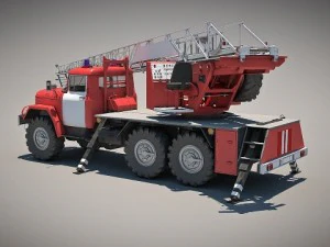 carro de bombeiros Modelo 3D