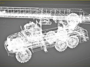 carro de bombeiros Modelo 3D