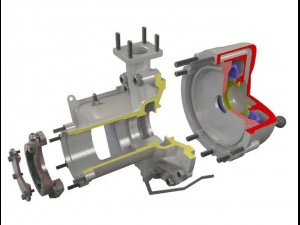 highpressure pump 3D Model