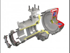 highpressure pump 3D Model