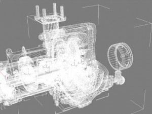 highpressure pump 3D Model