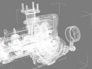 highpressure pump 3D Model
