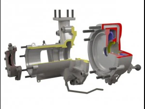 highpressure pump 3D Model