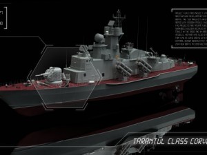tarantul class corvettes 3D Model