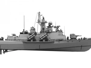 tarantul class corvettes 3D Model