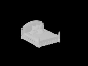 bed Modèle 3D