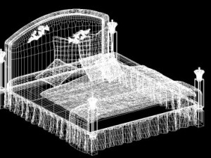 bed 3D Model