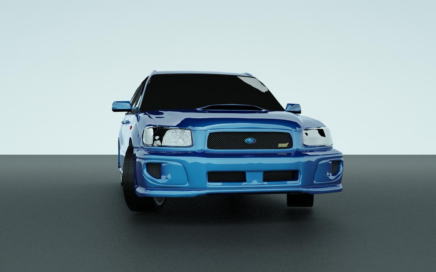 Subaru forester 3d model Subaru forester 3d model