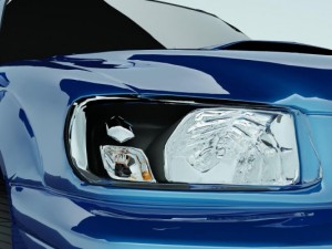 subaru forester 2004 sti 3D मॉडल