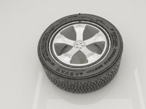 wheel 1 3D Модель