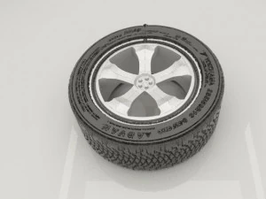 колесо 1 3D Модель