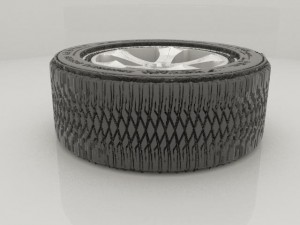 wheel 1 3Dモデル