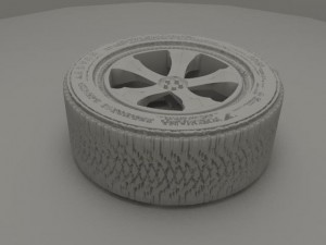 wheel 1 3Dモデル
