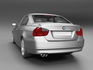 bmw 330i 3D Модель