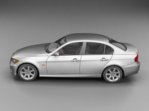 bmw 330i 3D Модель